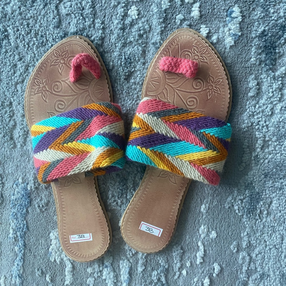 Boho handmade sandals